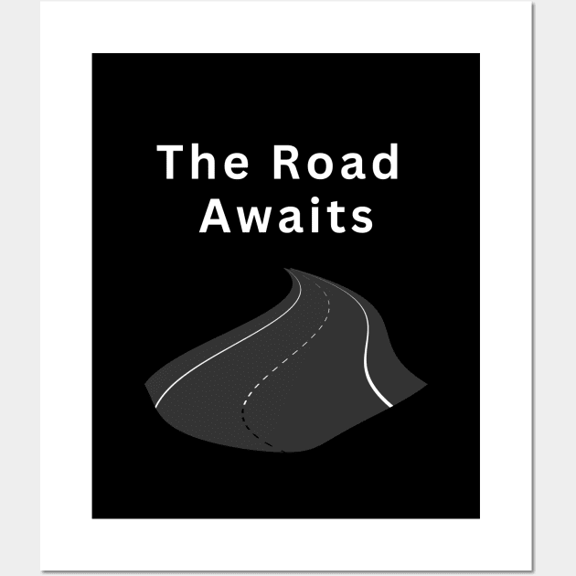 The road awaits Wall Art by Patterns-Hub